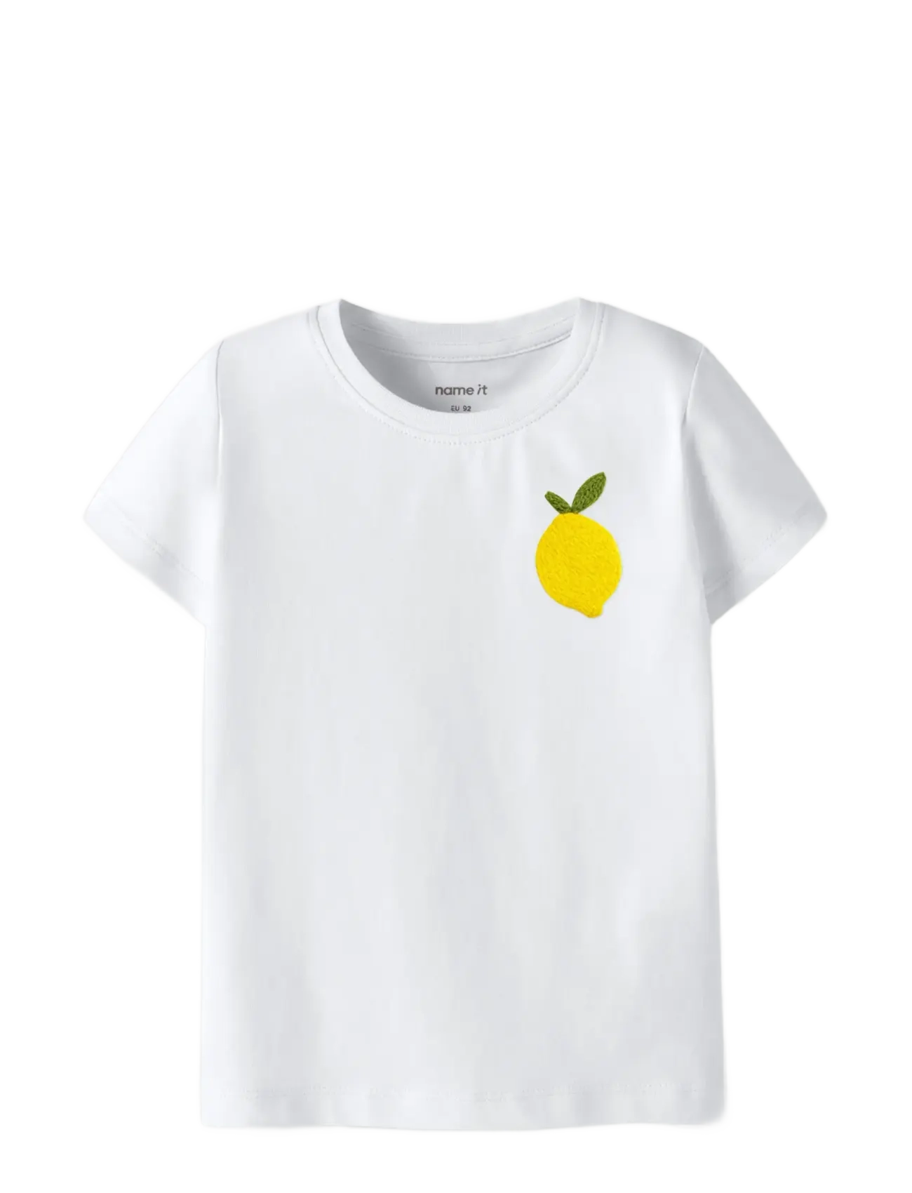 name it - NMFJUANITTA SS TOP BOX - kortärmade t-shirts - bright white - 2