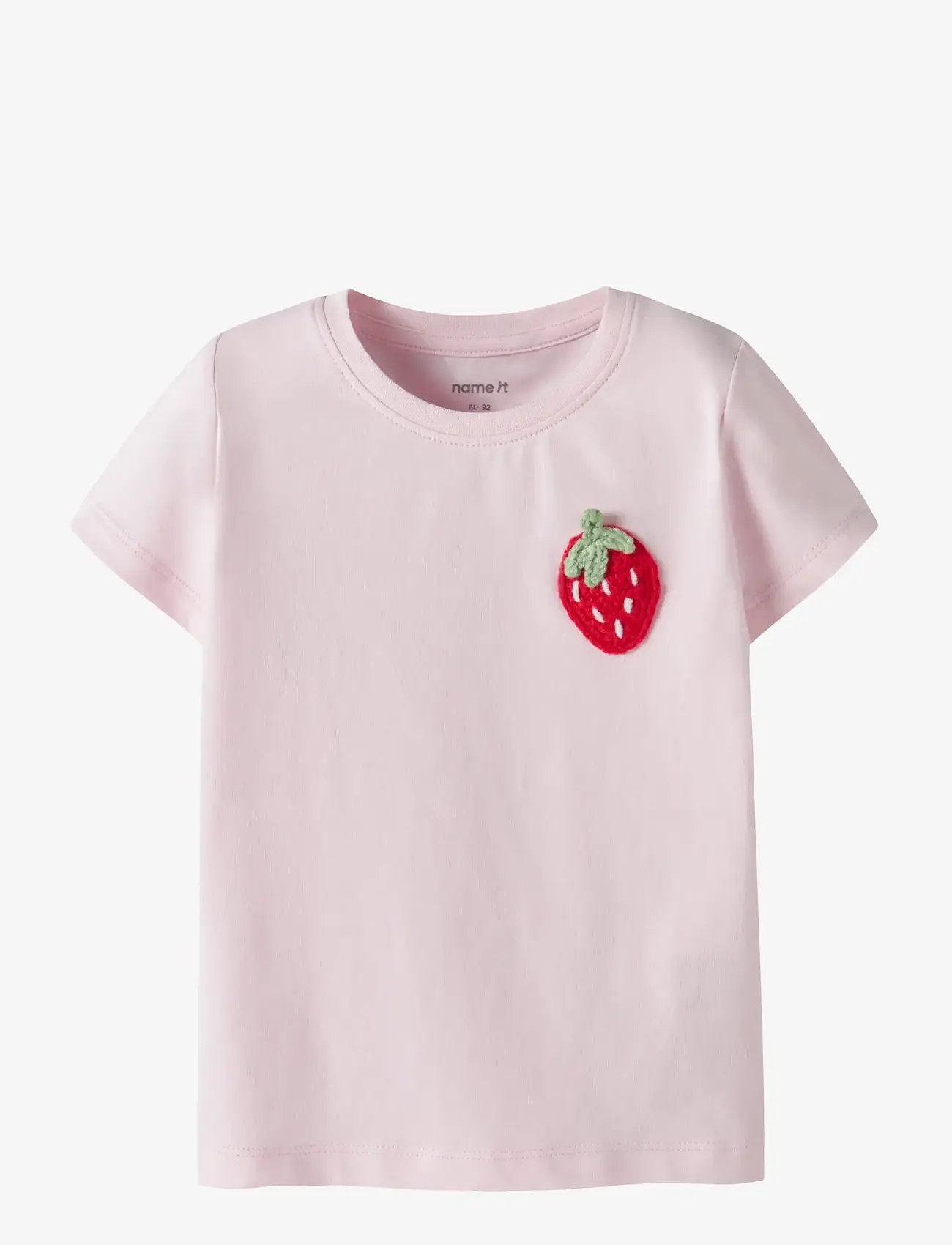name it - NMFJUANITTA SS TOP BOX - kurzärmelige - cradle pink - 0