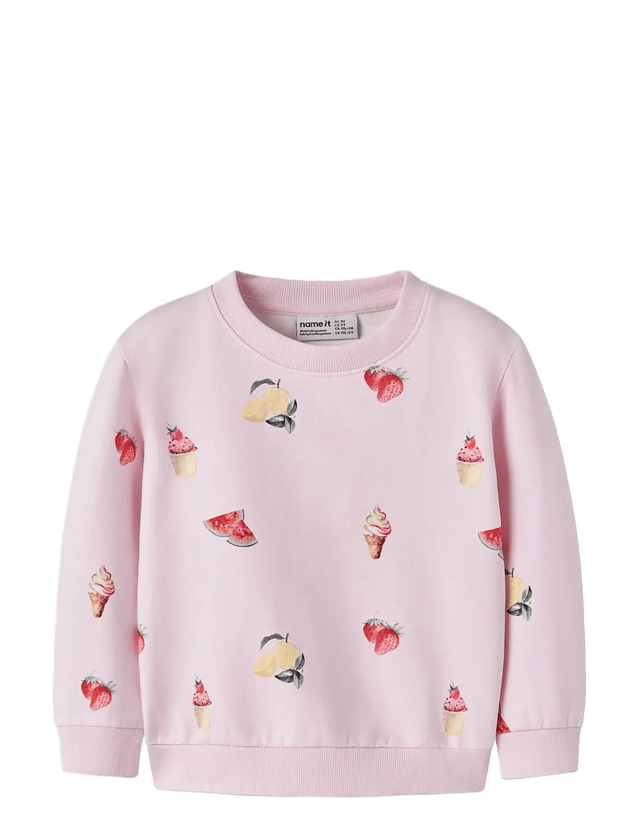 name it - NMFJOVINA LS NREG SWEAT UNB BOX - sweatshirts - cradle pink - 2