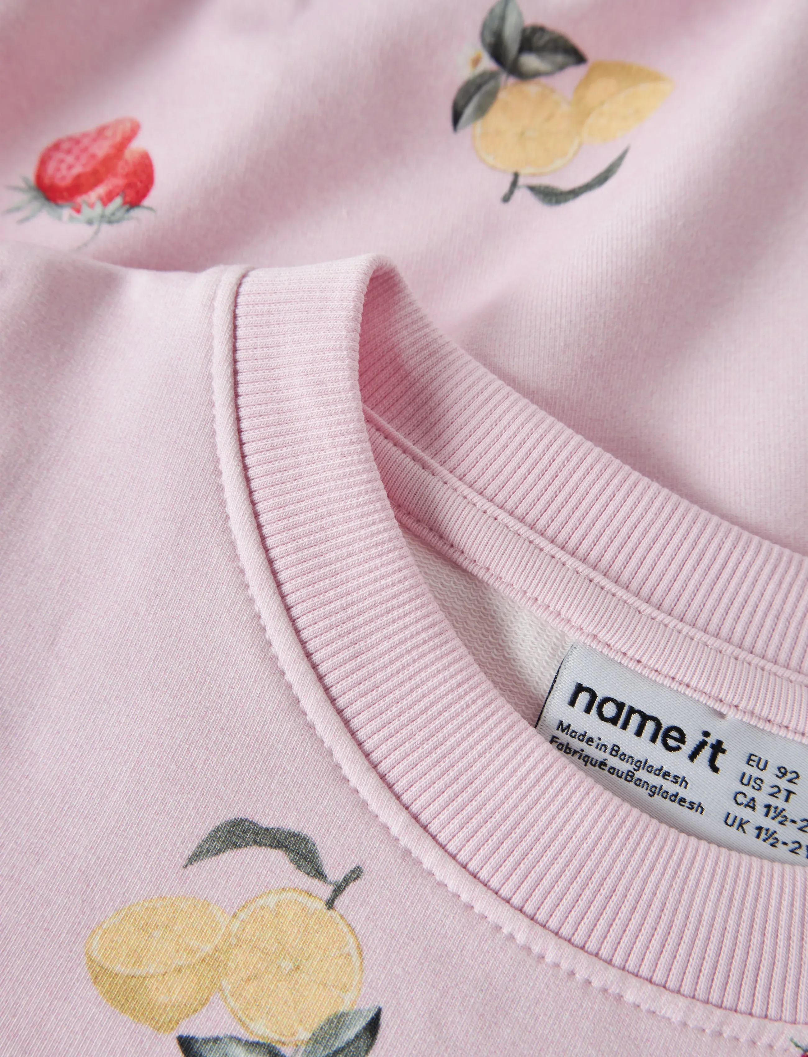 name it - NMFJOVINA LS NREG SWEAT UNB BOX - dressipluusid - cradle pink - 3