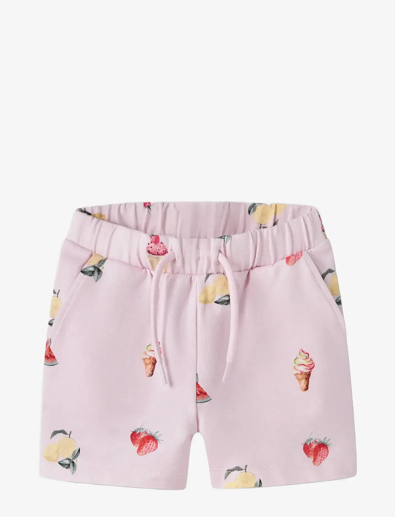 name it - NMFJOVINA SWEAT SHORTS UNB BOX - sweatshorts - cradle pink - 2