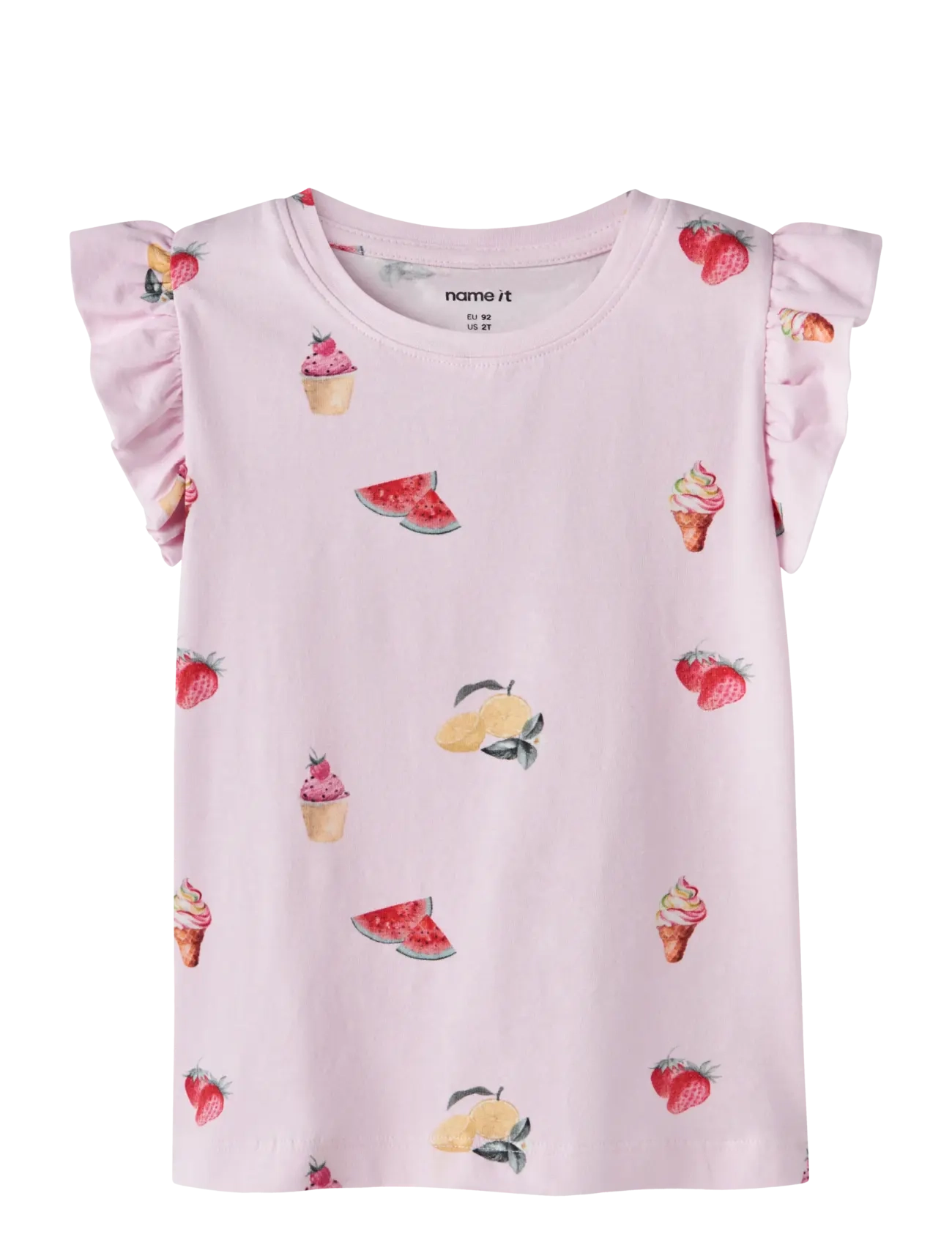 name it NMFJOVINER SS TOP BOX - Riided - CRADLE PINK / pink/rose