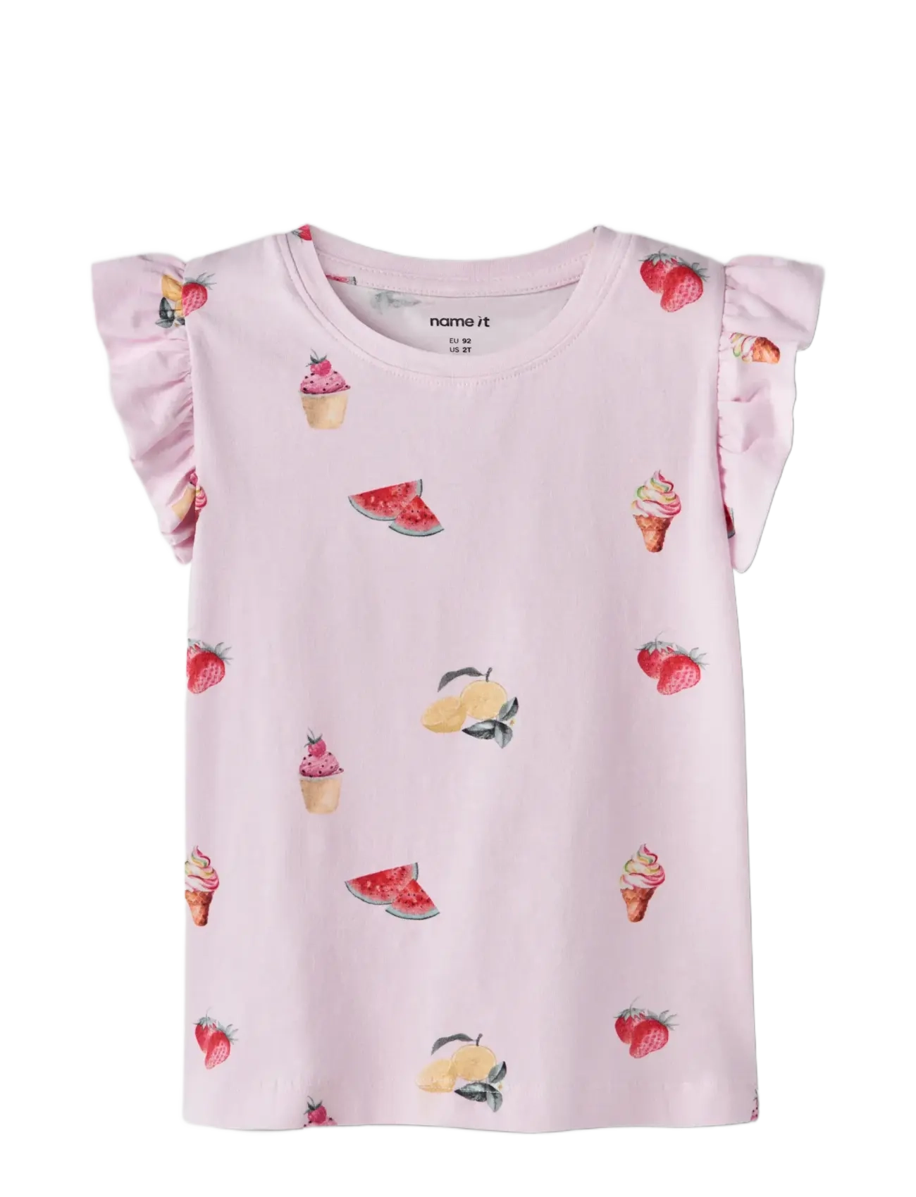 name it - NMFJOVINER SS TOP BOX - t-krekli ar īsām piedurknēm - cradle pink - 2