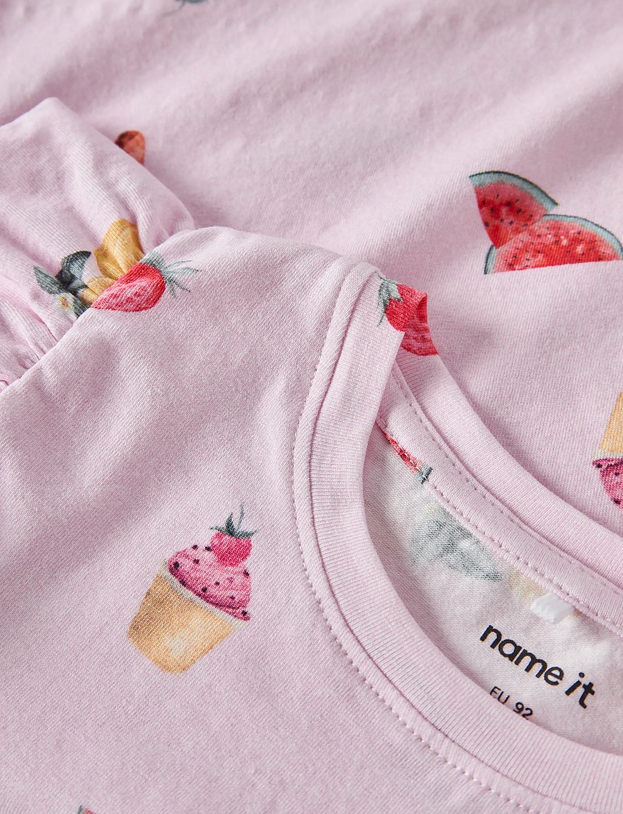 name it - NMFJOVINER SS TOP BOX - t-krekli ar īsām piedurknēm - cradle pink - 5