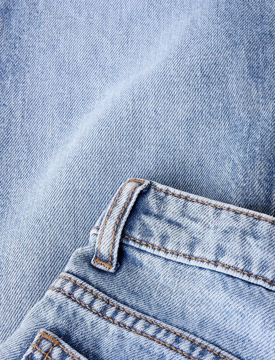 name it - NKFROSE WIDE ASYM CLOSURE JEANS 2244-BP - hosen mit weitem bein - medium blue denim - 3