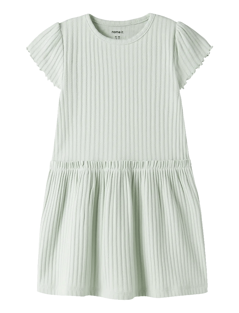 name it - NMFJESSIA CAPSL DRESS - stutterma hversdagskjólar - pale aqua - 0