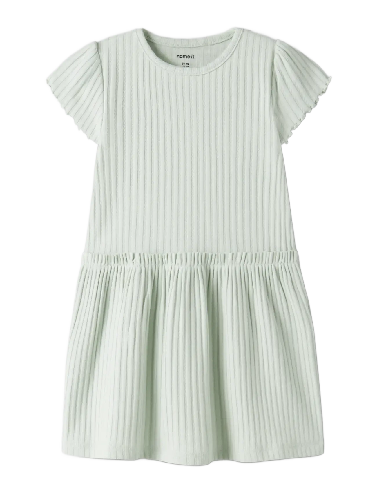 name it - NMFJESSIA CAPSL DRESS - kortärmade vardagsklänningar - pale aqua - 2
