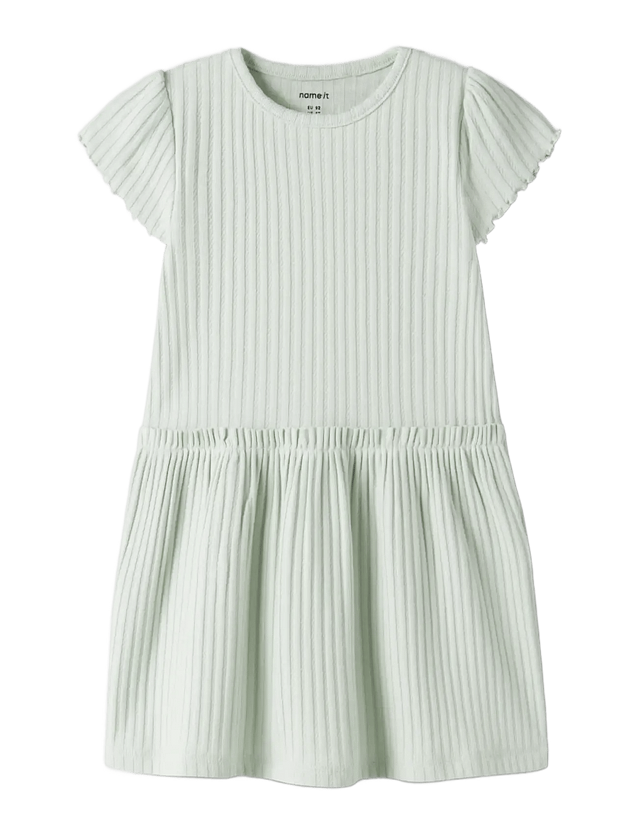 name it - NMFJESSIA CAPSL DRESS - kortärmade vardagsklänningar - pale aqua - 2