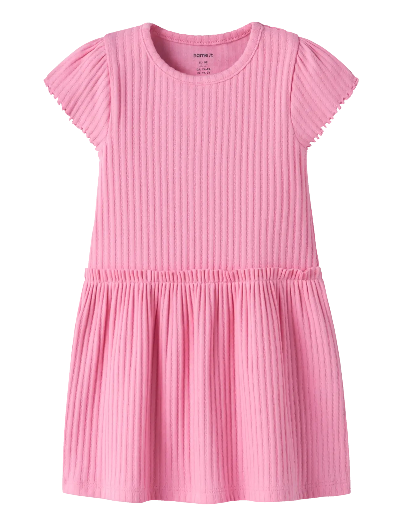 name it NMFJESSIA CAPSL DRESS - Robes - PINK DRINK / pink/rose
