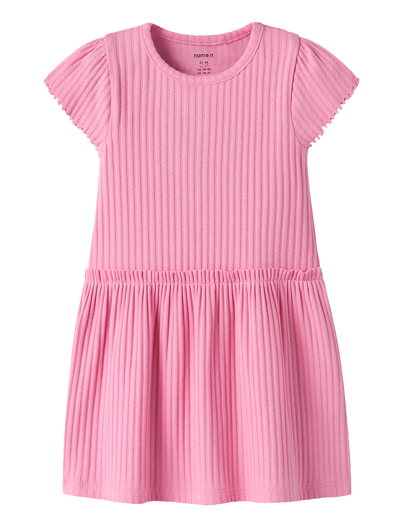name it - NMFJESSIA CAPSL DRESS - kortærmede hverdagskjoler - pink drink - 0