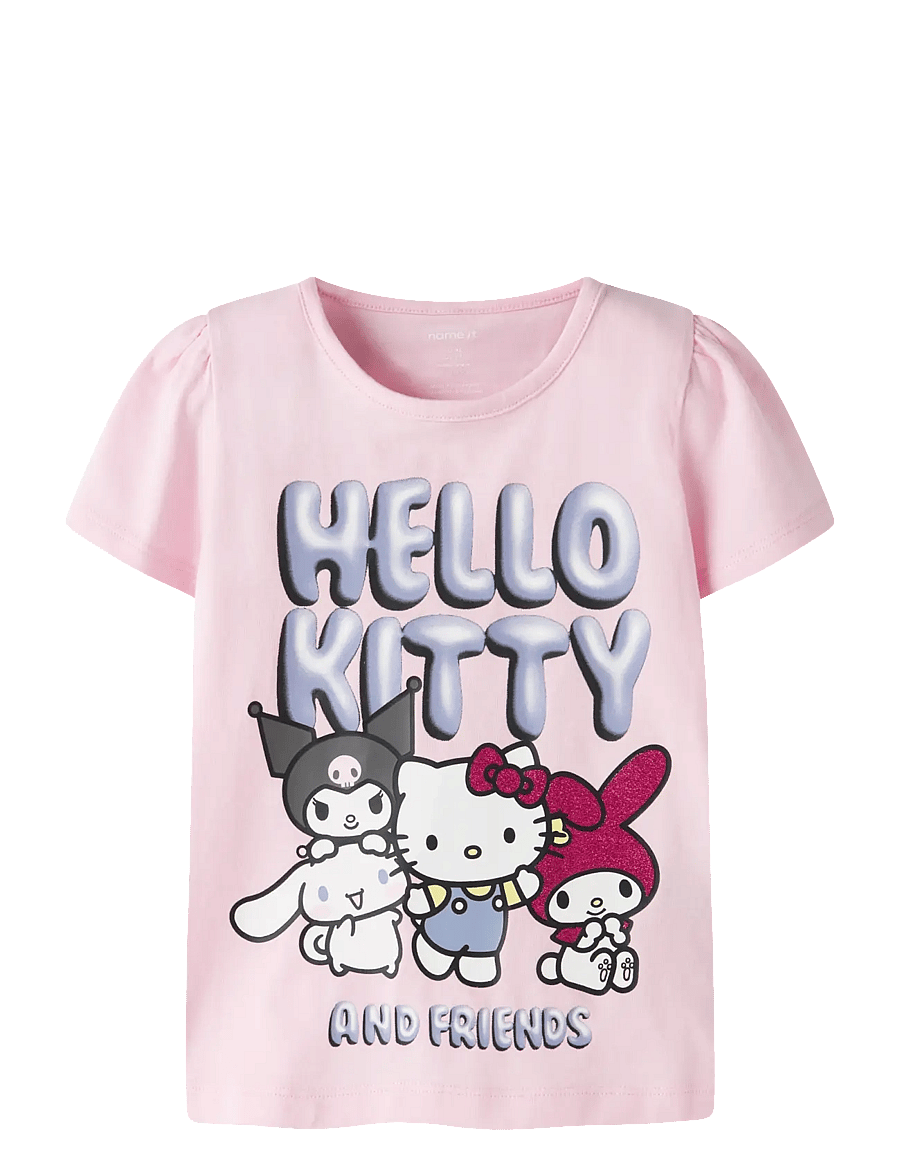 name it - NMFFIRA HELLOK SS TOP NOOS SKY - krótki rękaw - pirouette - 1