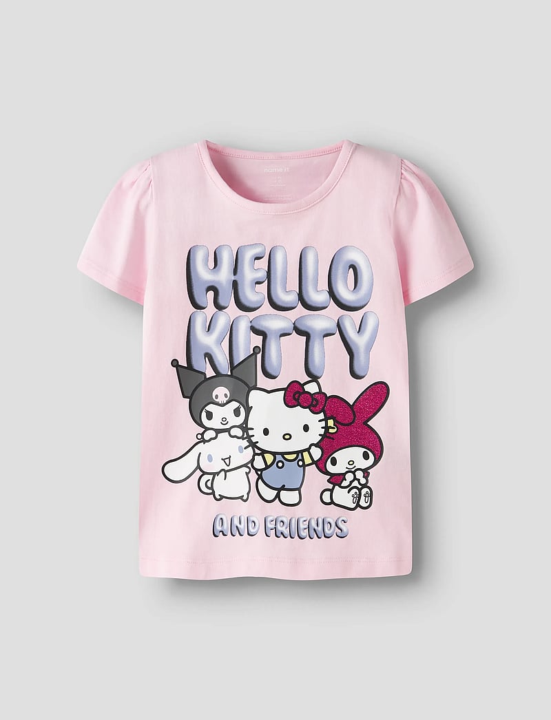 name it - NMFFIRA HELLOK SS TOP NOOS SKY - kortærmede t-shirts - pirouette - 0
