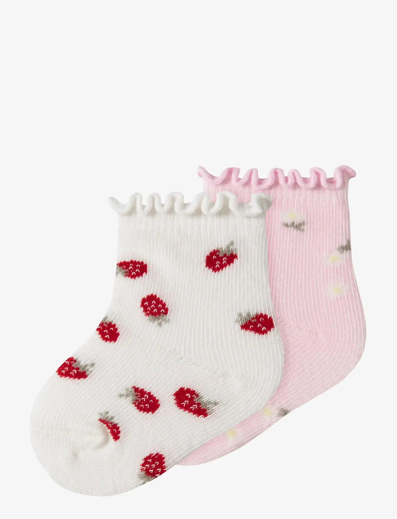 name it - NBFJUBERRY 2P SOCK - baby-socken - cloud dancer - 0