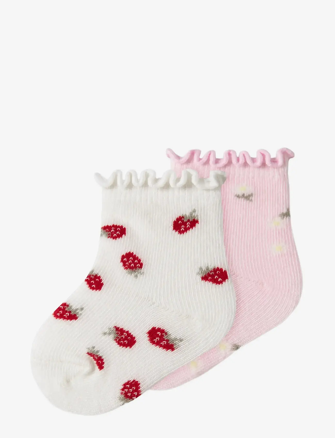 name it - NBFJUBERRY 2P SOCK - baby-socken - cloud dancer - 2