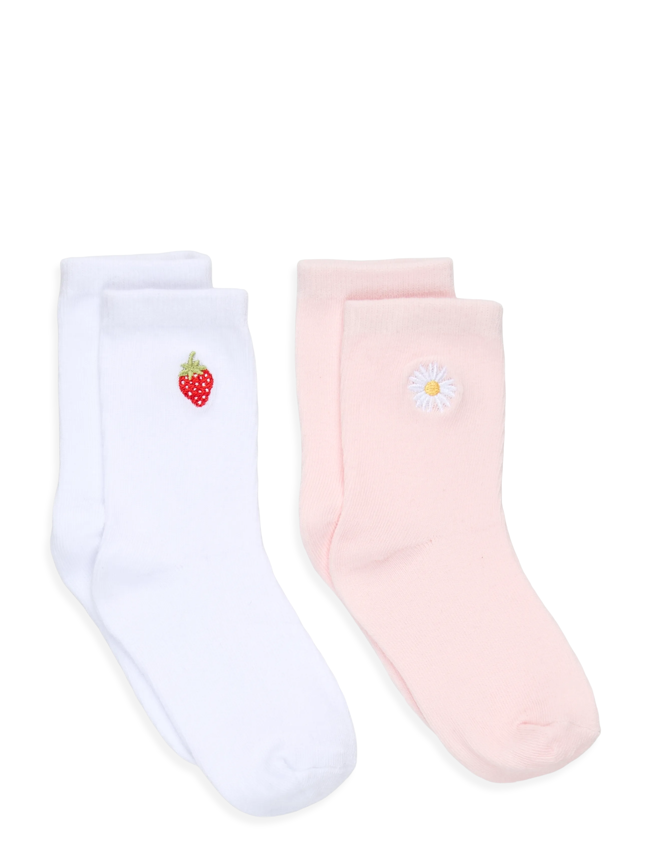 name it NMFJULISO 2P SOCK - Strumpor - CRADLE PINK / white