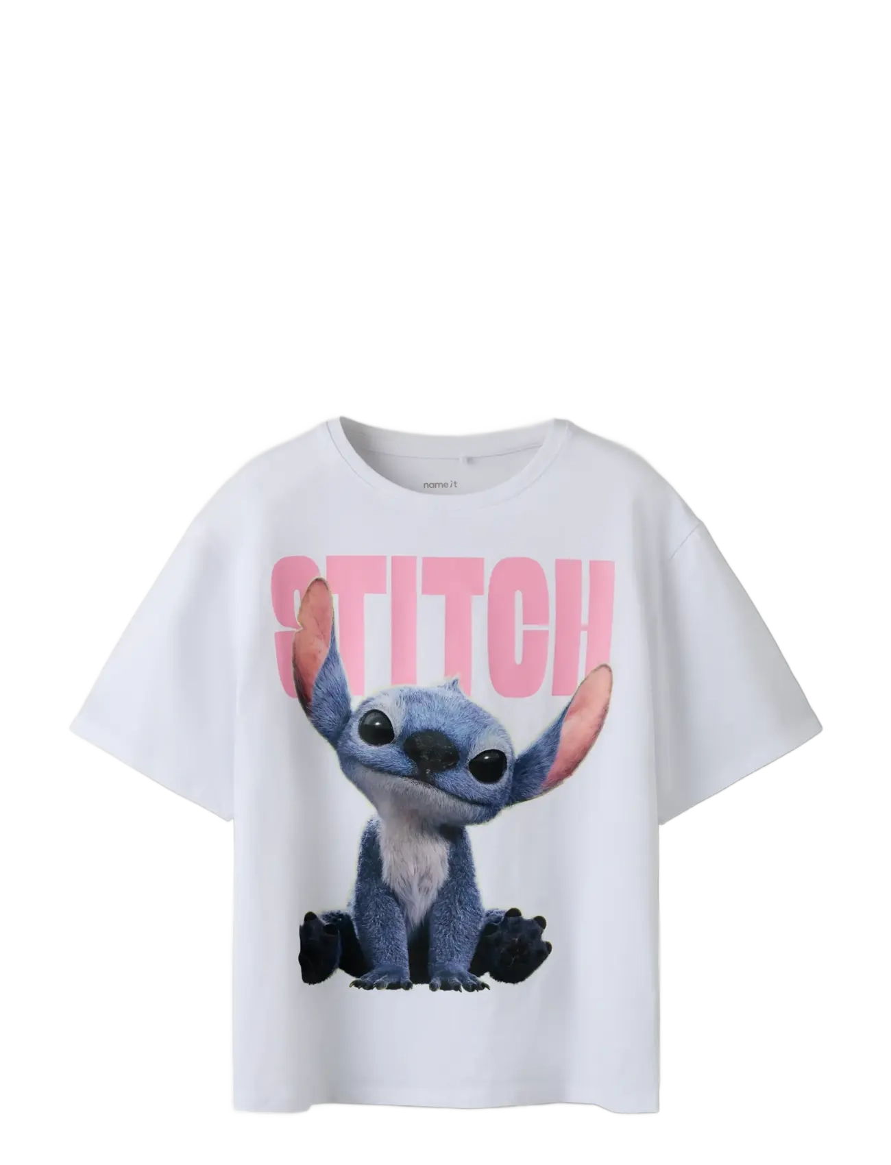 name it - NKFNIBUS STITCH NREG SS TOP LNOOS WDI - kortærmede t-shirts - bright white - 2