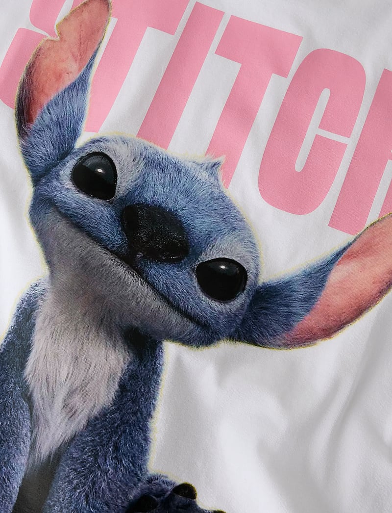 name it - NKFNIBUS STITCH NREG SS TOP LNOOS WDI - kortärmade t-shirts - bright white - 3