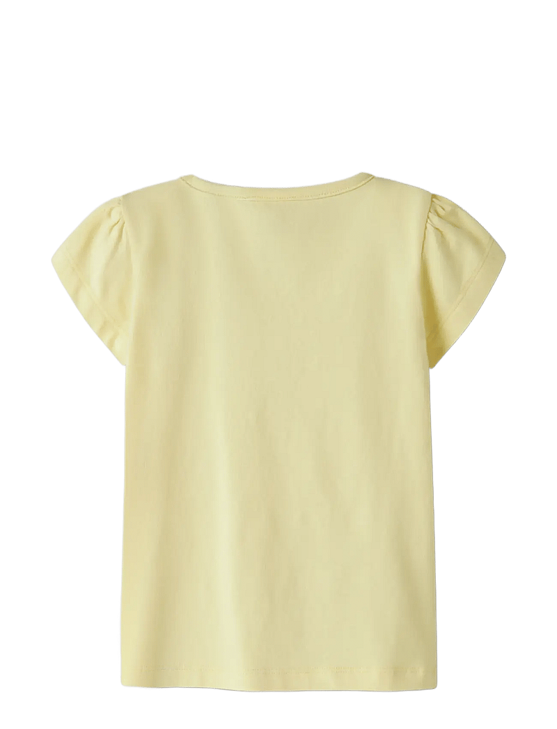 name it - NMFFUBA STITCH SS TOP BOX NOOS WDI - kortærmede t-shirts - lemonade - 1