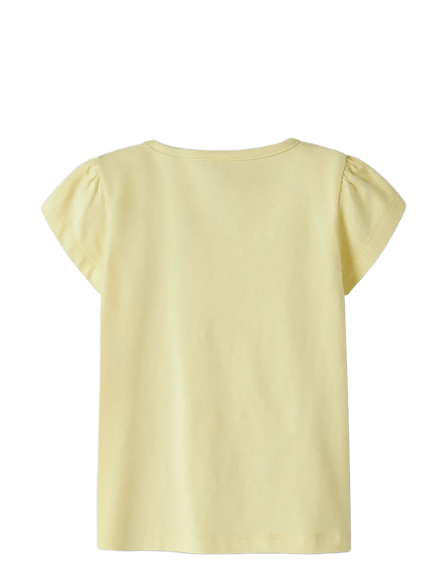 name it - NMFFUBA STITCH SS TOP BOX NOOS WDI - kurzärmelige - lemonade - 1