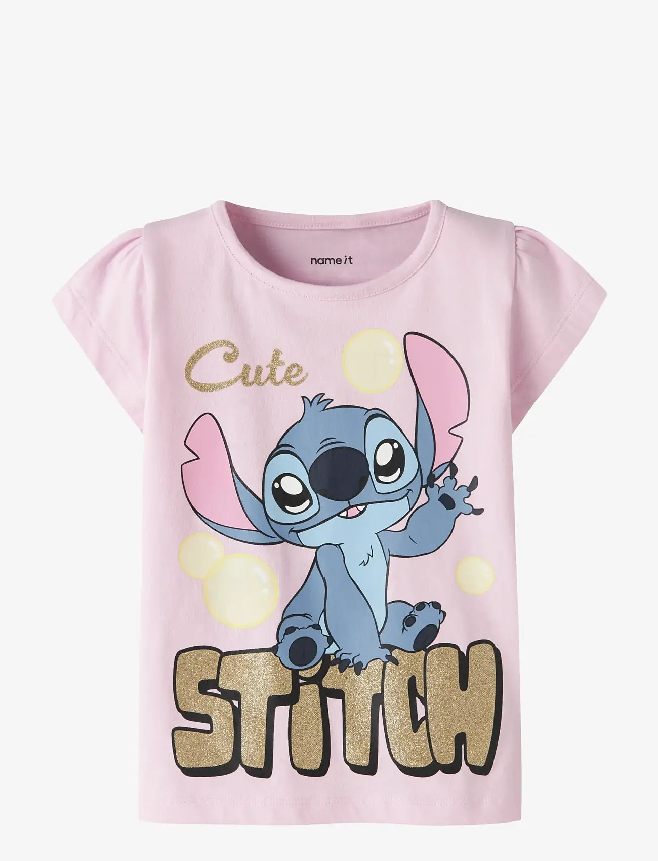 name it - NMFFUBA STITCH SS TOP BOX NOOS WDI - kortærmede t-shirts - pirouette - 0