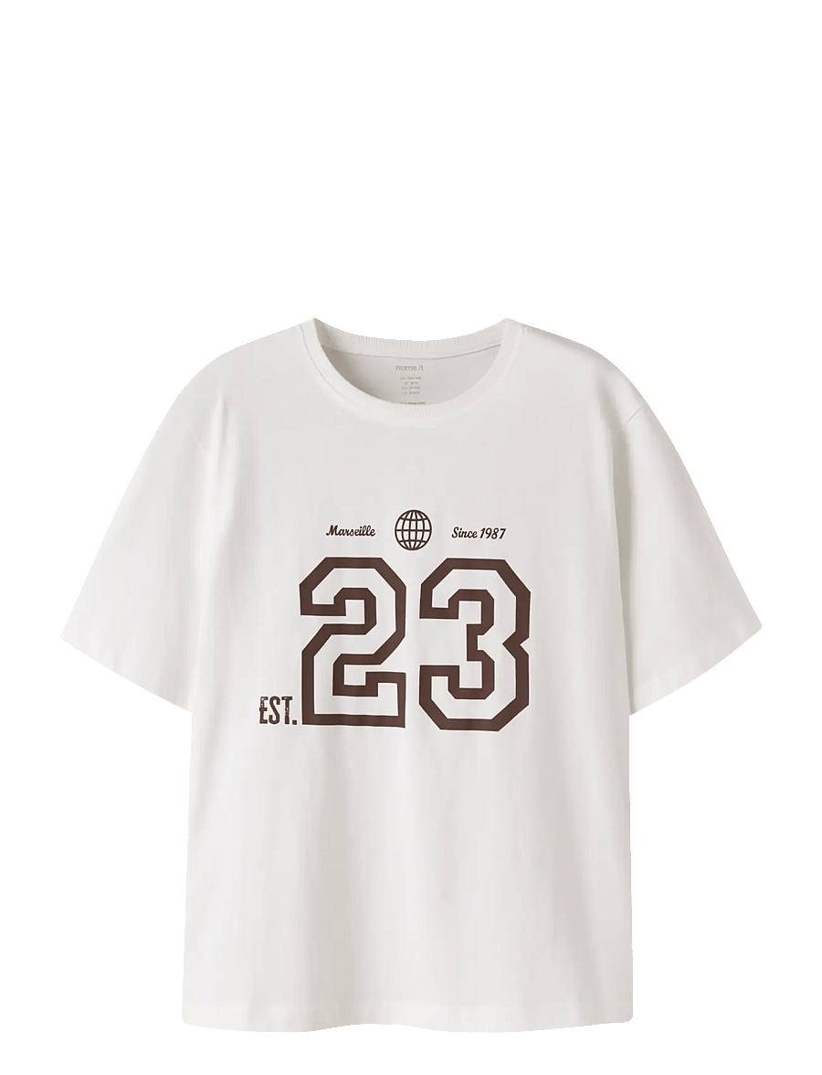 name it - NKMKRISTOF SS NREG TOP PB - kortærmede t-shirts - wispy clouds - 0