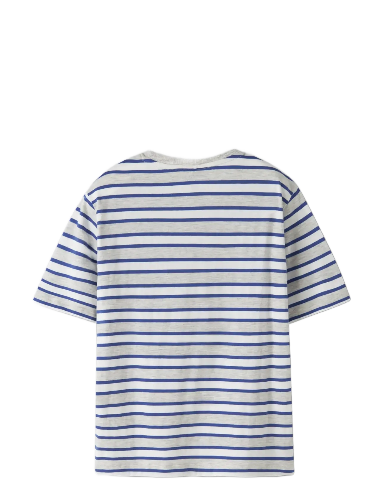 name it - NKMKRISTIAN SS NREG TOP PB - kortärmade t-shirts - light grey melange - 1
