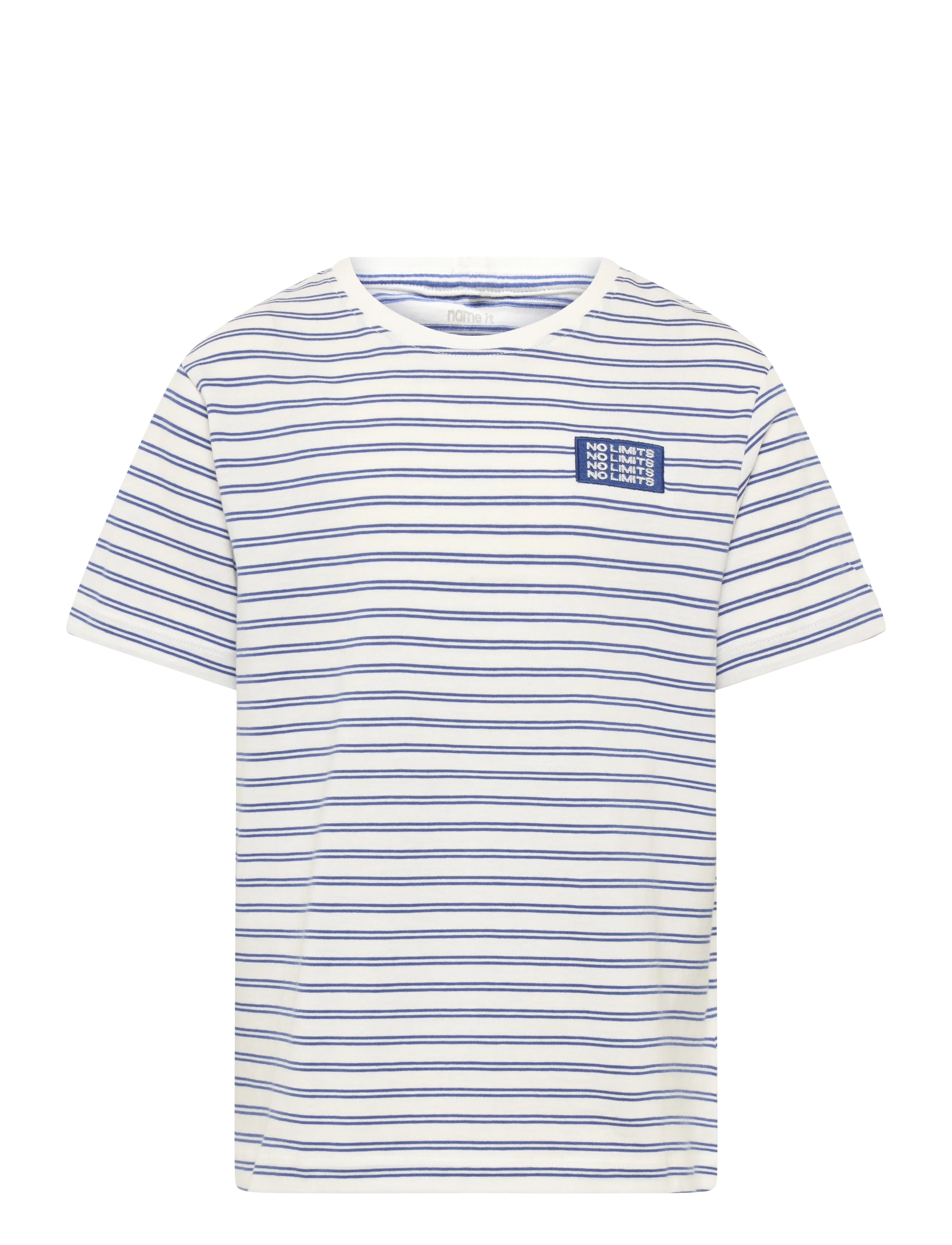 name it NKMKRISTIAN SS NREG TOP PB - Topid ja T-särgid - WISPY CLOUDS / white