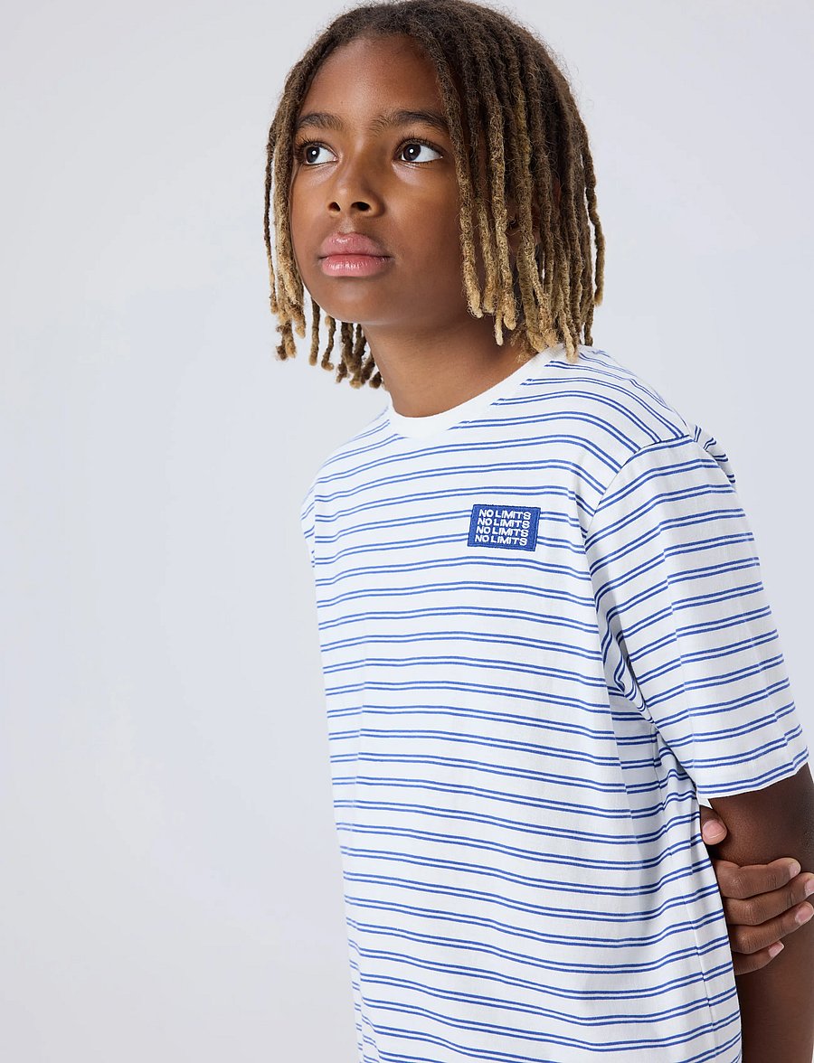 name it - NKMKRISTIAN SS NREG TOP PB - kortærmede t-shirts - wispy clouds - 3