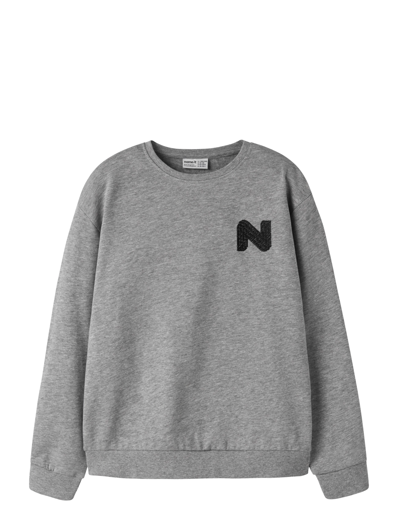 name it NKMNILAN LS NREG SWE BRU PB - Name it - GREY MELANGE / grey