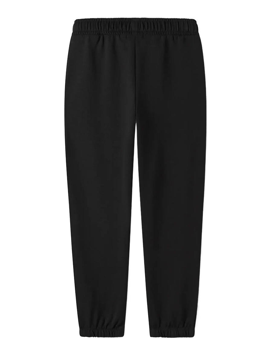 name it - NKMNILAN NREG SWE PANT BRU PB - dressipüksid - black - 1