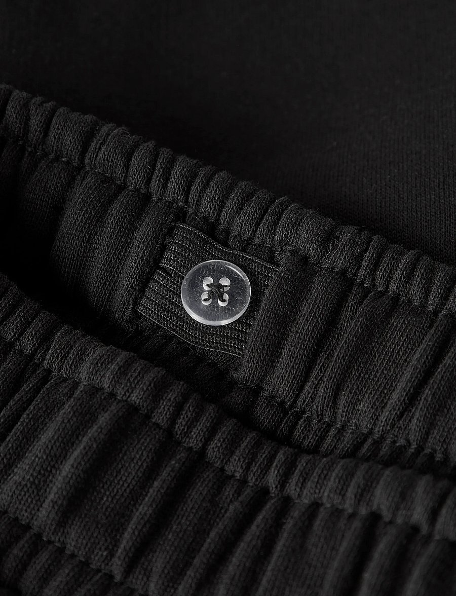 name it - NKMNILAN NREG SWE PANT BRU PB - dressipüksid - black - 4
