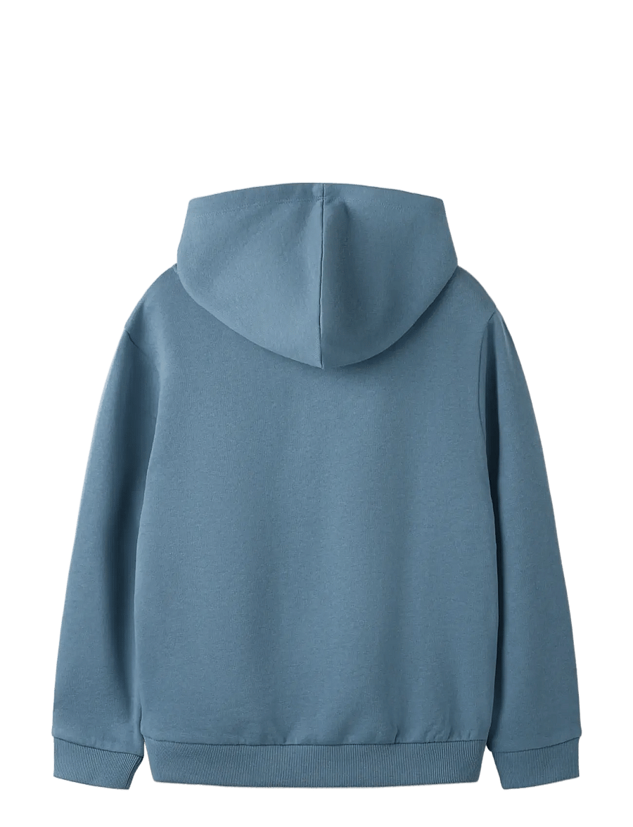 name it - NKMOZIAS LS NREG SWE WH BRU PB - huvtröjor - blue mirage - 1