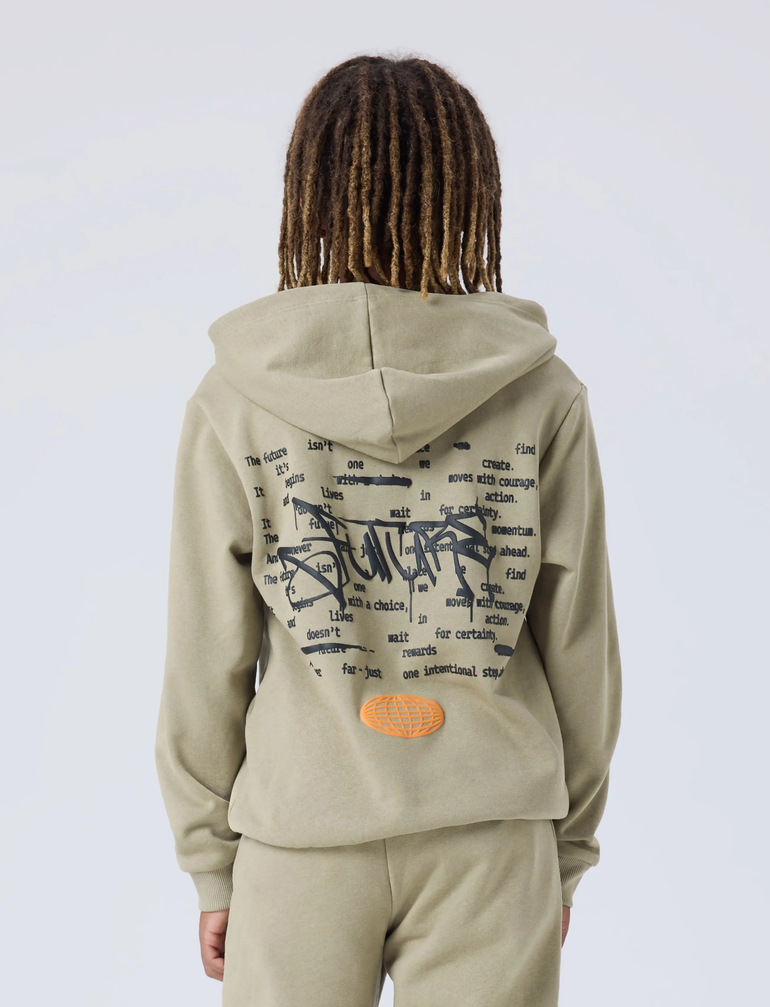 name it - NKMOZIAS LS NREG SWE WH BRU PB - huvtröjor - overland trek - 2