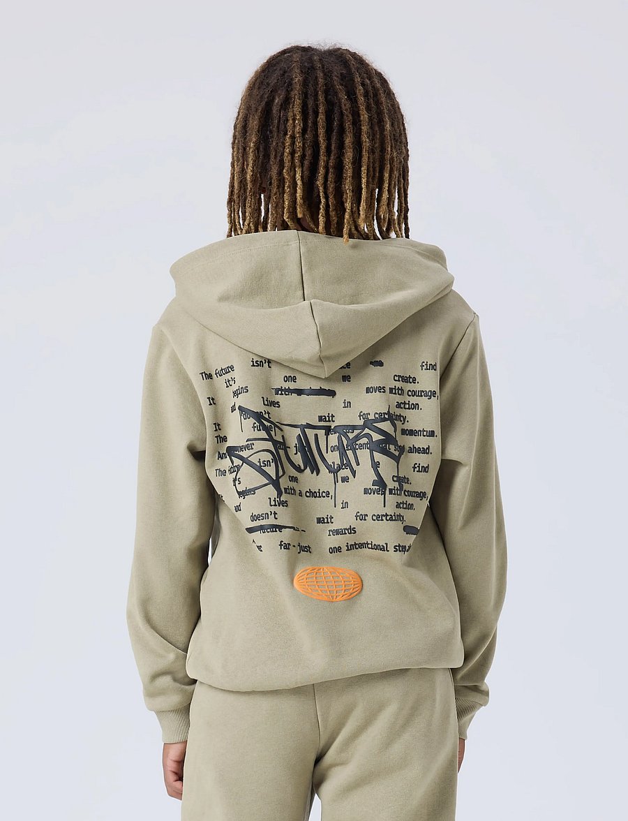 name it - NKMOZIAS LS NREG SWE WH BRU PB - huvtröjor - overland trek - 2