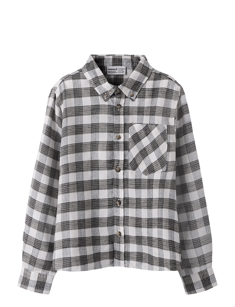 name it - NKMRAMUS LS SHIRT PB - langärmlige hemden - wispy clouds - 0
