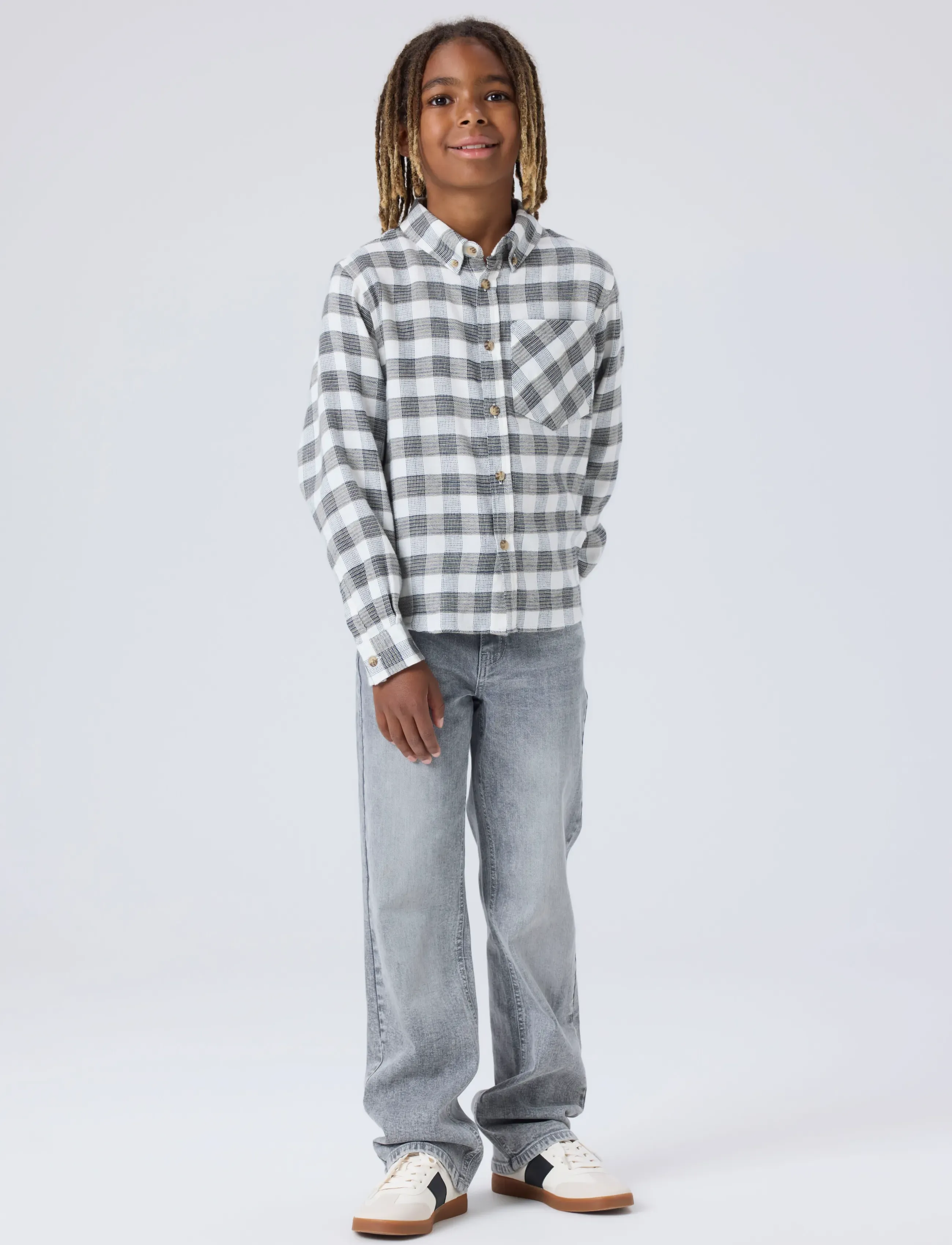 name it - NKMRAMUS LS SHIRT PB - langärmlige hemden - wispy clouds - 2