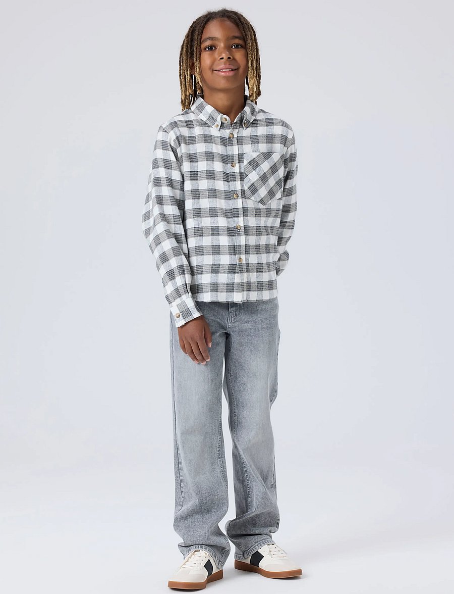 name it - NKMRAMUS LS SHIRT PB - langärmlige hemden - wispy clouds - 2