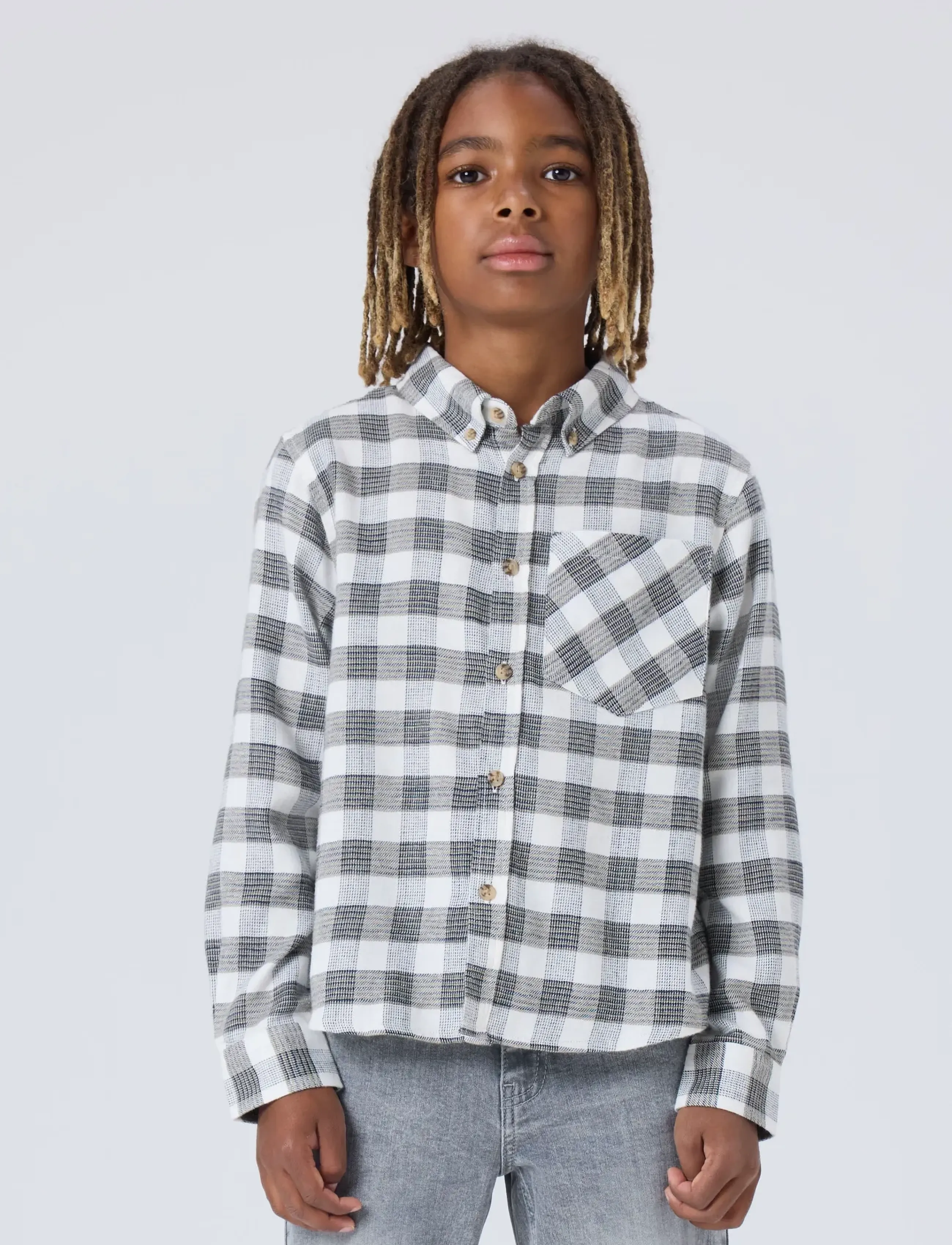 name it - NKMRAMUS LS SHIRT PB - langärmlige hemden - wispy clouds - 3