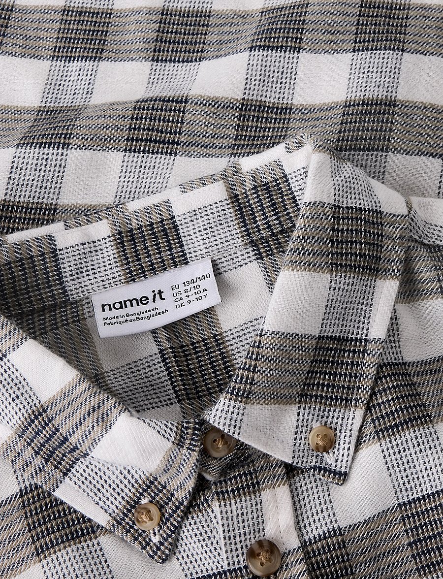 name it - NKMRAMUS LS SHIRT PB - langärmlige hemden - wispy clouds - 4