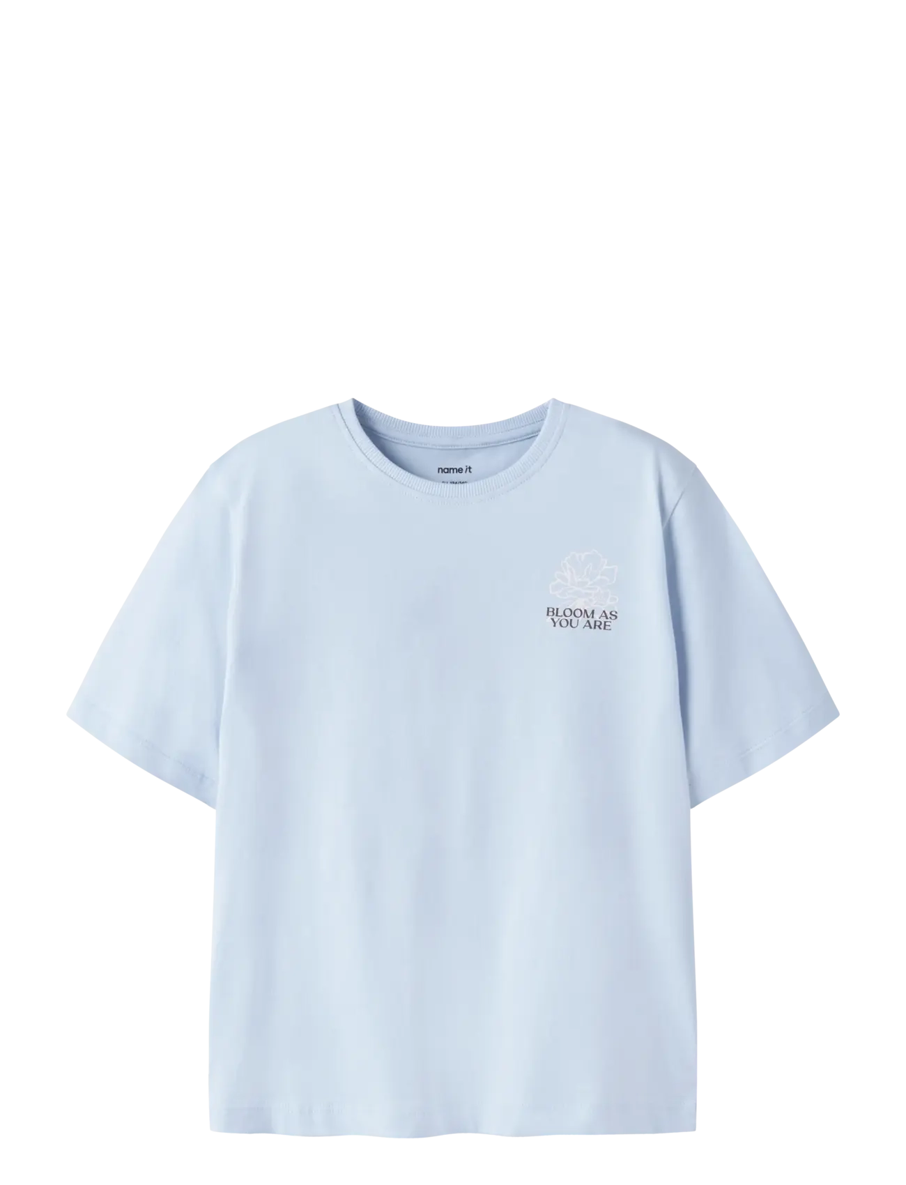 name it NKFKATELIN SS NREG TOP PB - Topid ja T-särgid - SHEER BLUE / blue