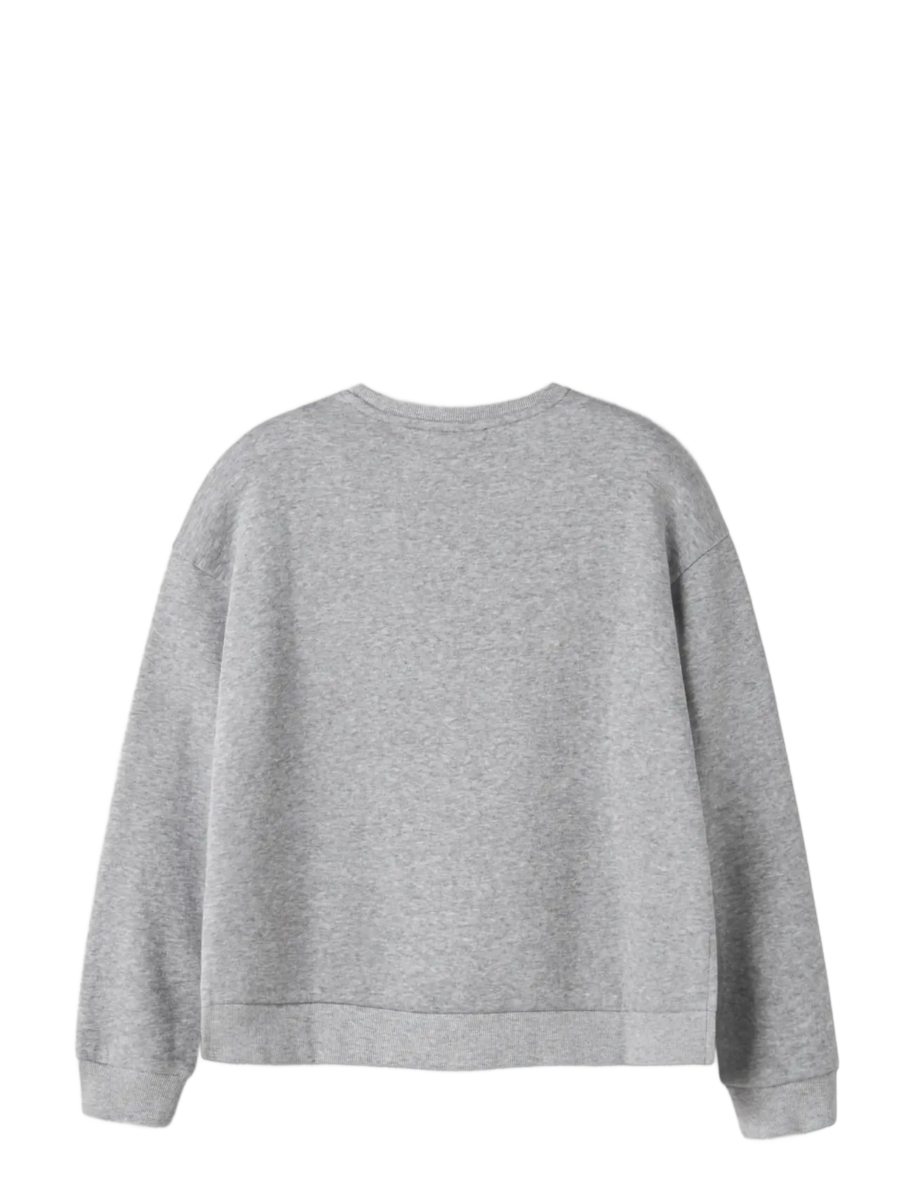 name it - NKFNILLINA LS RLX SWE BRU PB - sweatshirts - light grey melange - 1