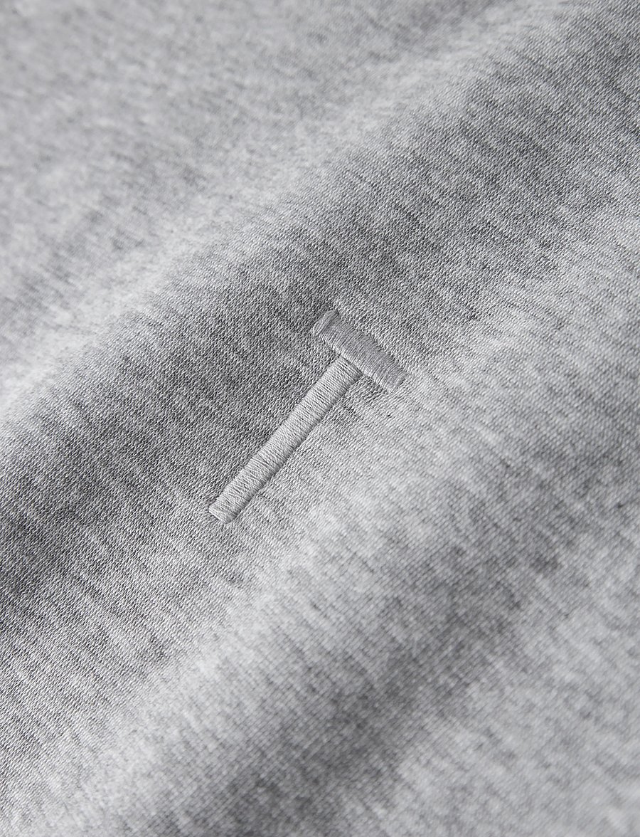 name it - NKFNILLINA LS RLX SWE BRU PB - sweatshirts - light grey melange - 4