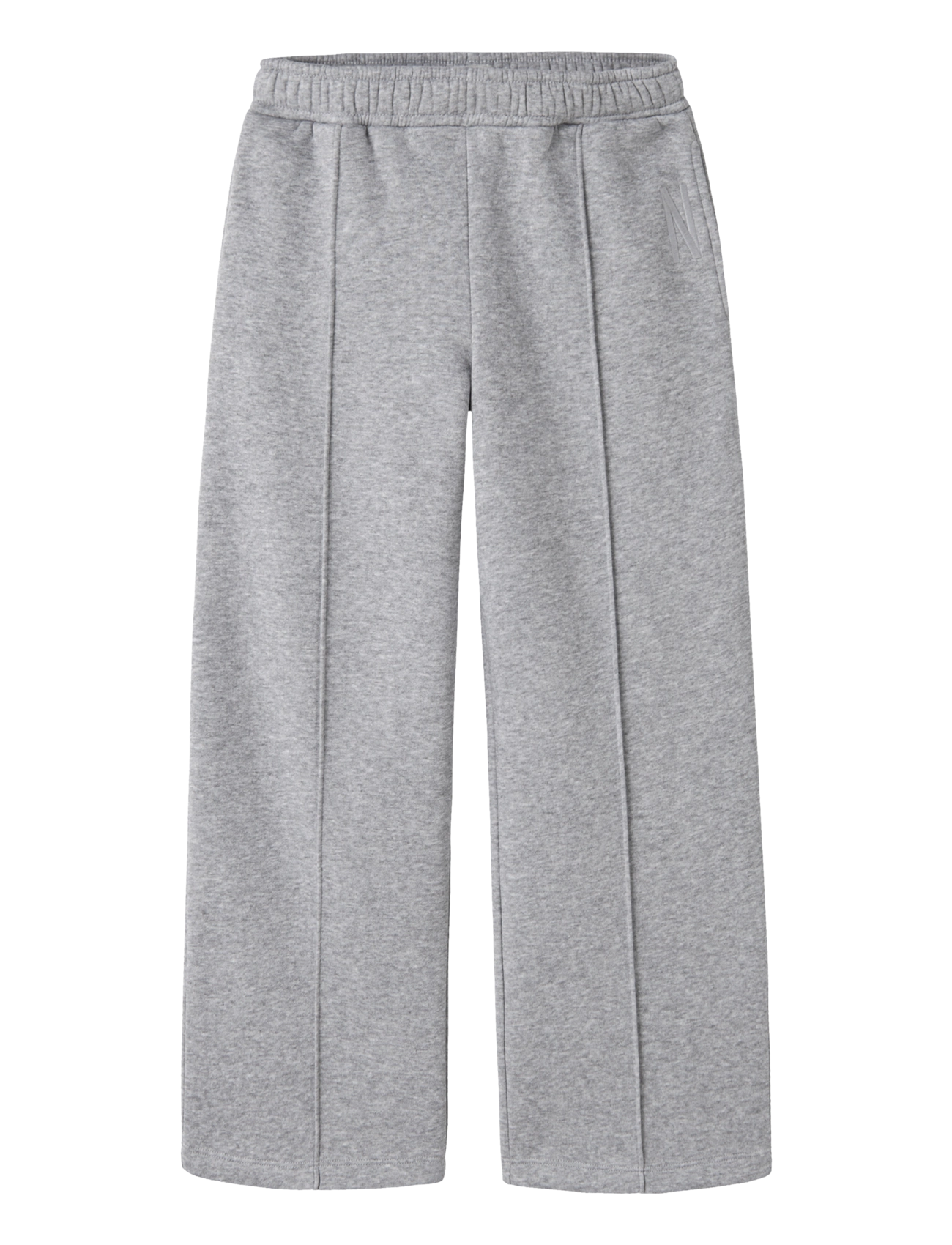 name it NKFNILLINA WIDE SWE PANT BRU PB - Jogginghosen - LIGHT GREY MELANGE / grey