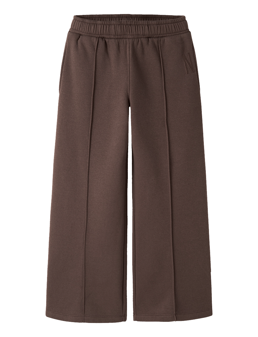 name it - NKFNILLINA WIDE SWE PANT BRU PB - jogginghosen - shopping bag - 0