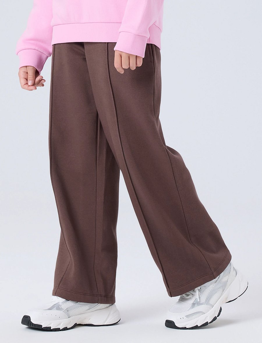 name it - NKFNILLINA WIDE SWE PANT BRU PB - jogginghosen - shopping bag - 3