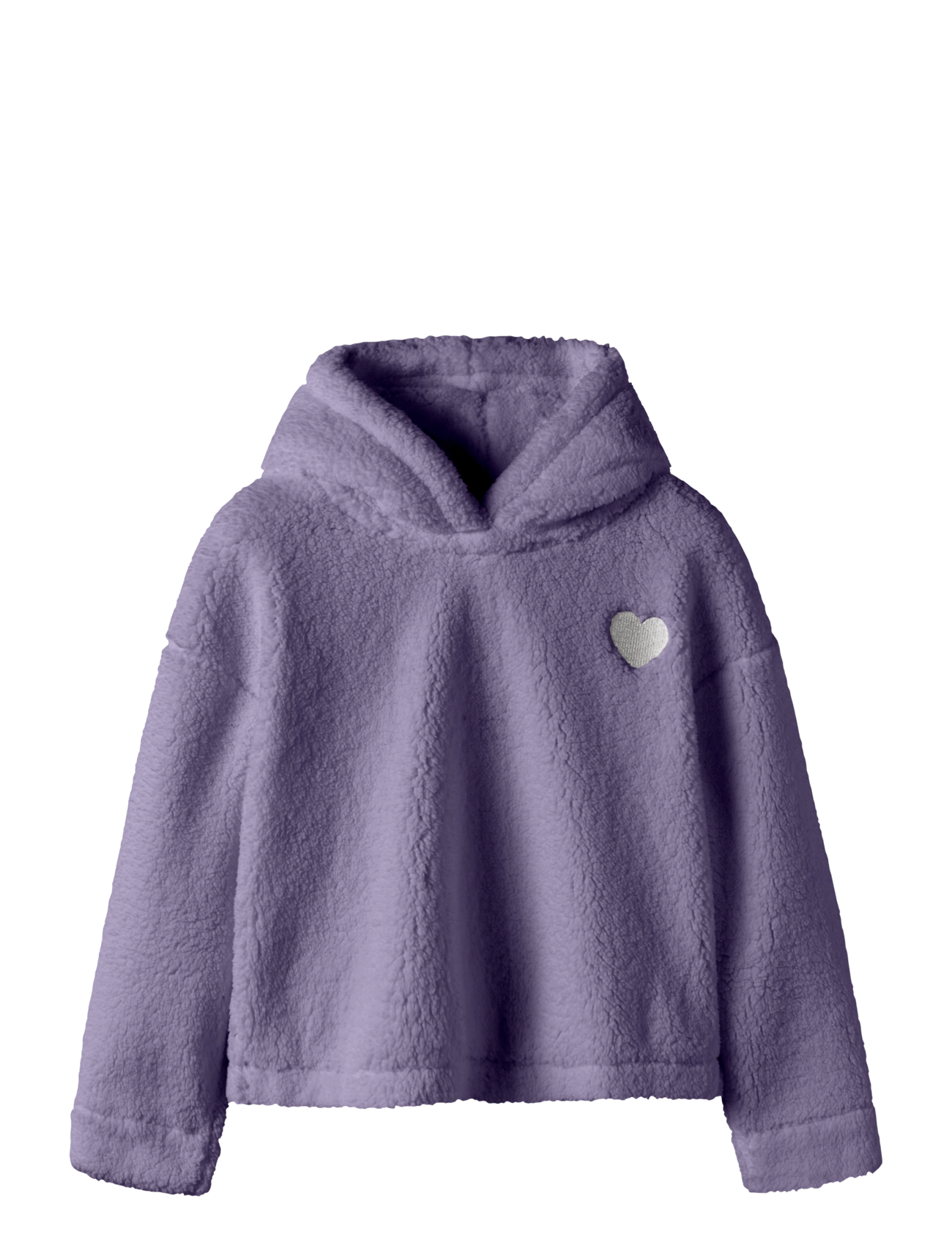 name it NKFONEA LS TEDDY PULLOVER WH PB - Name it - LAVENDER ICING / purple