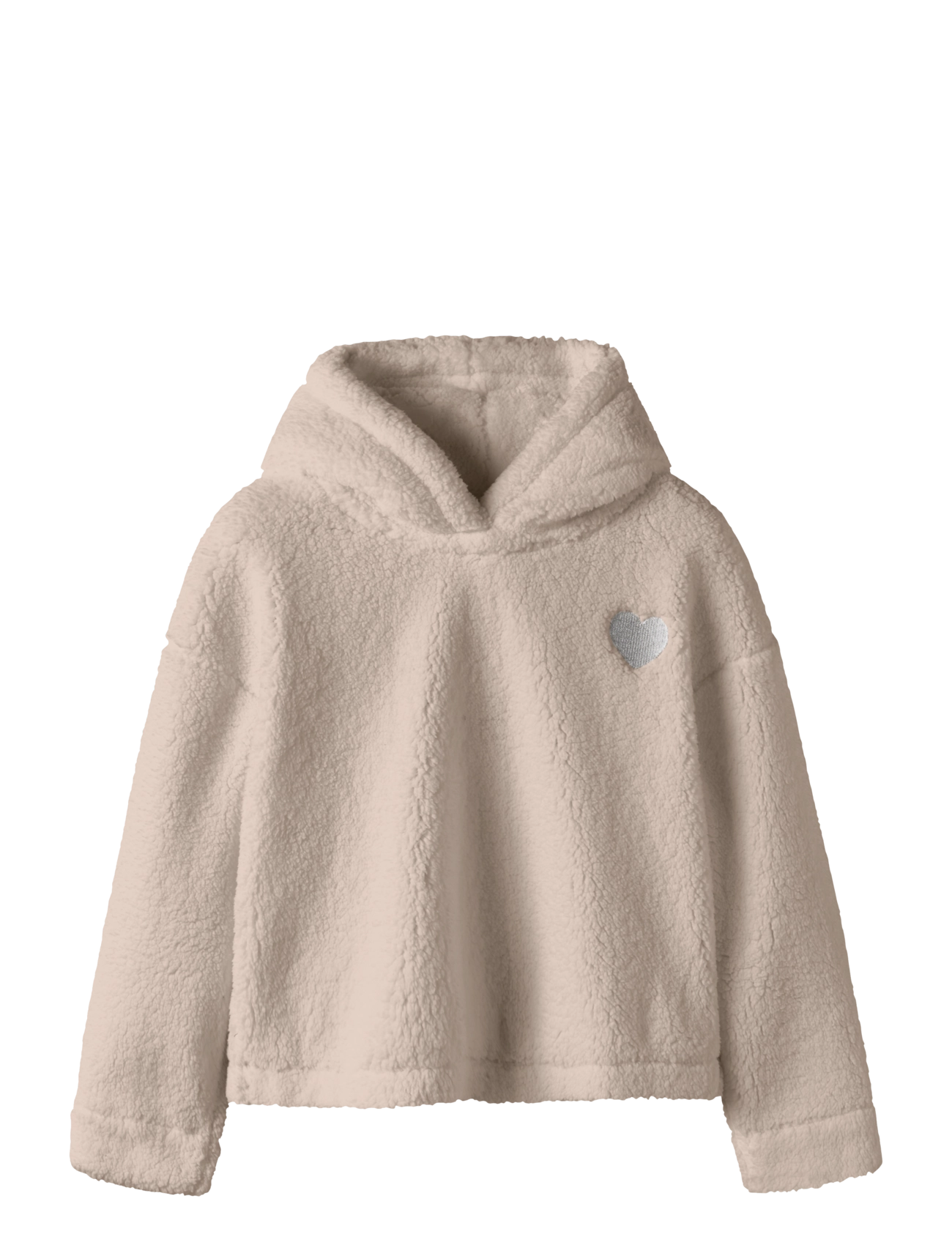 name it NKFONEA LS TEDDY PULLOVER WH PB - Name it - PEYOTE / beige