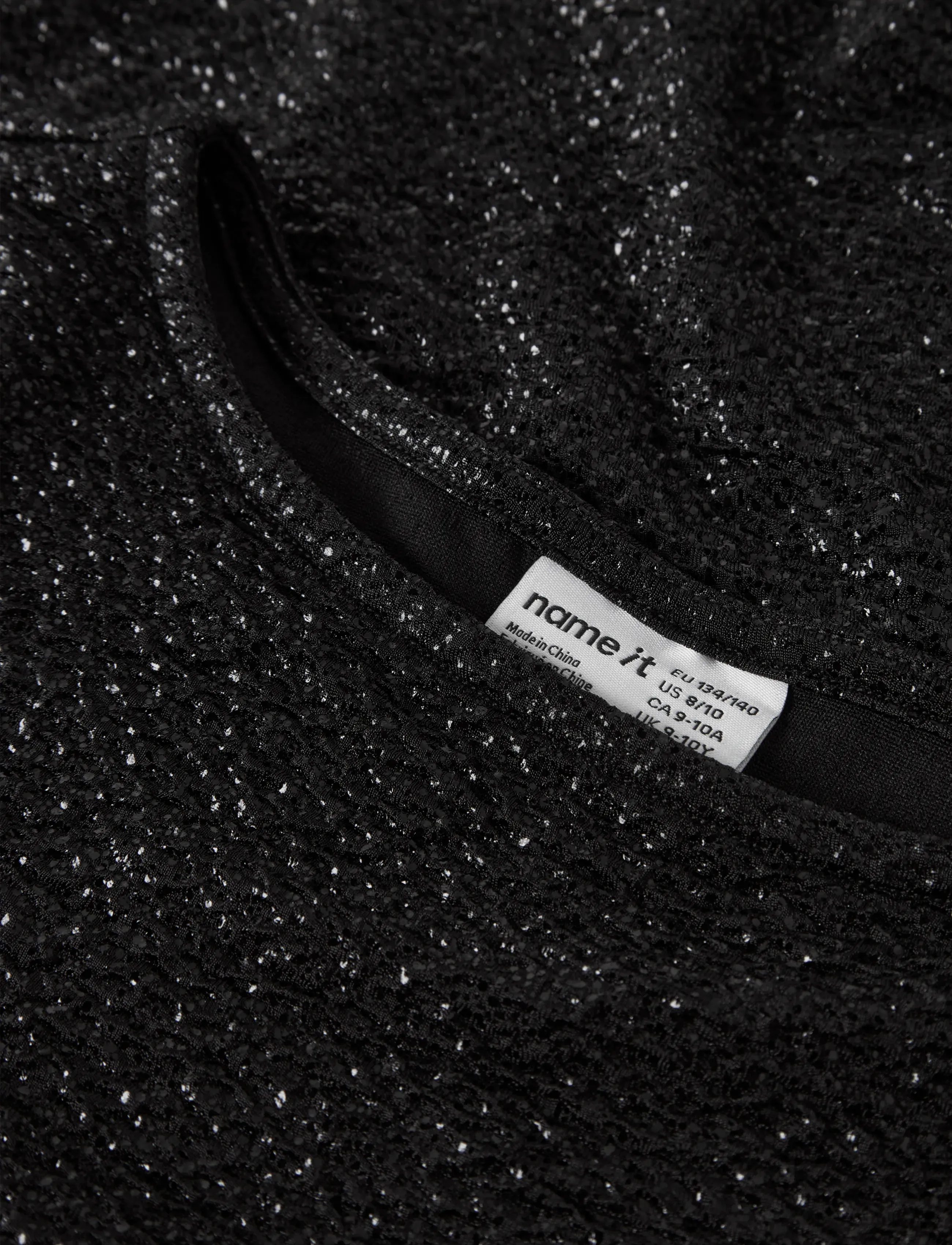name it - NKFRISINE LS TOP PB - langärmelig - black - 4