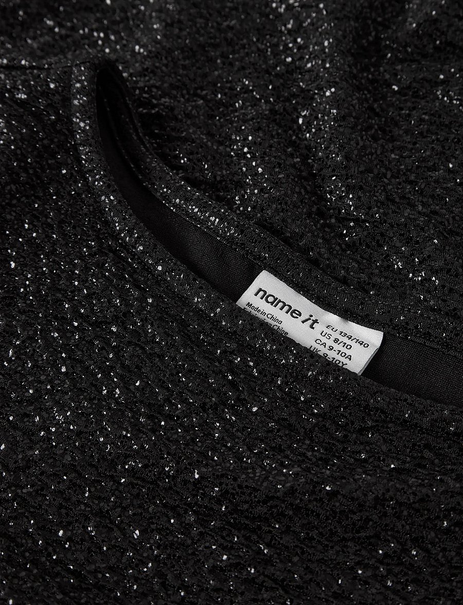 name it - NKFRISINE LS TOP PB - langärmelig - black - 4