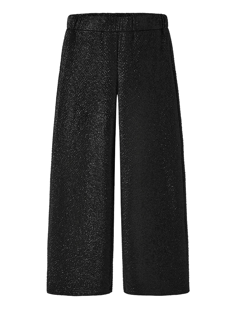 name it - NKFRISINE WIDE PANT PB - einkaufen nach alter von - black - 0